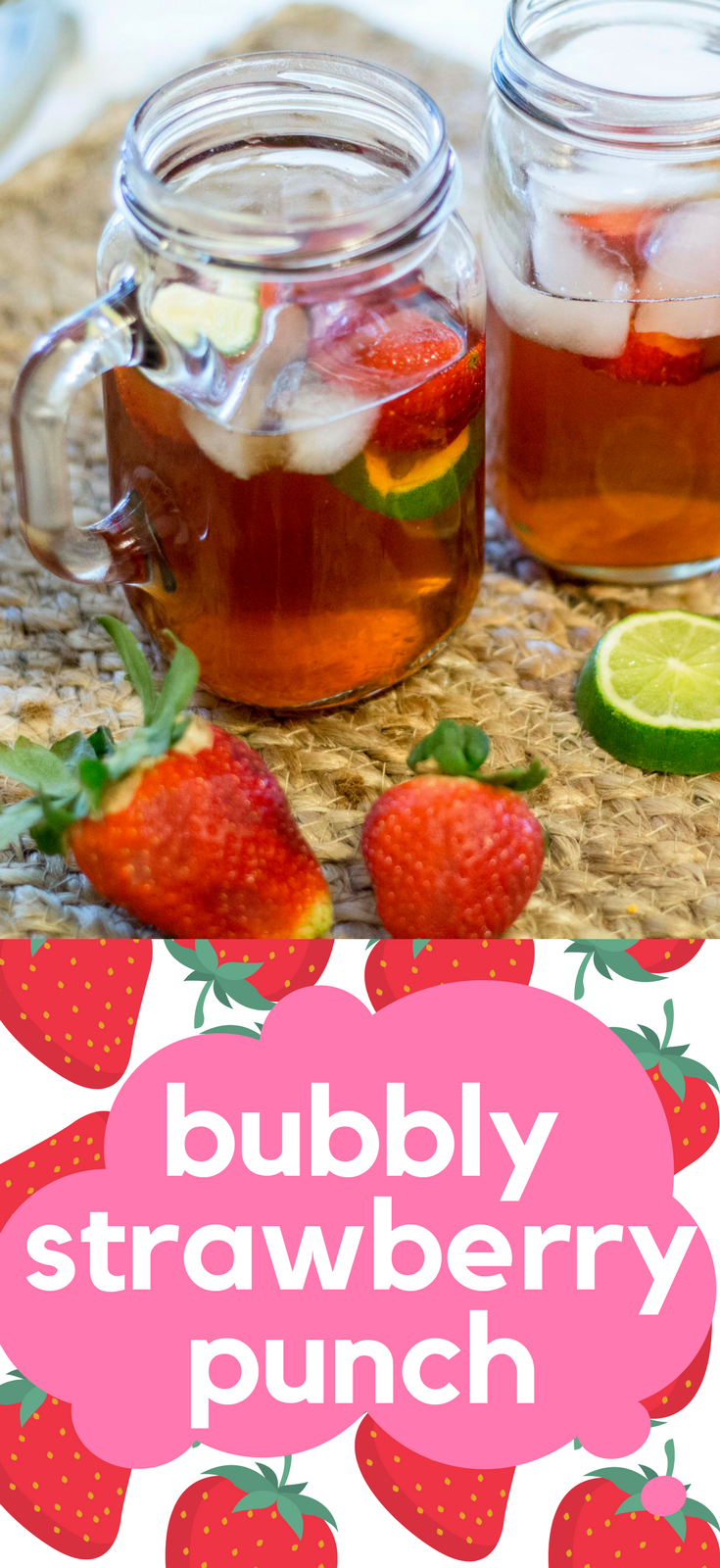 Bubbly Strawberry Punch Recipe