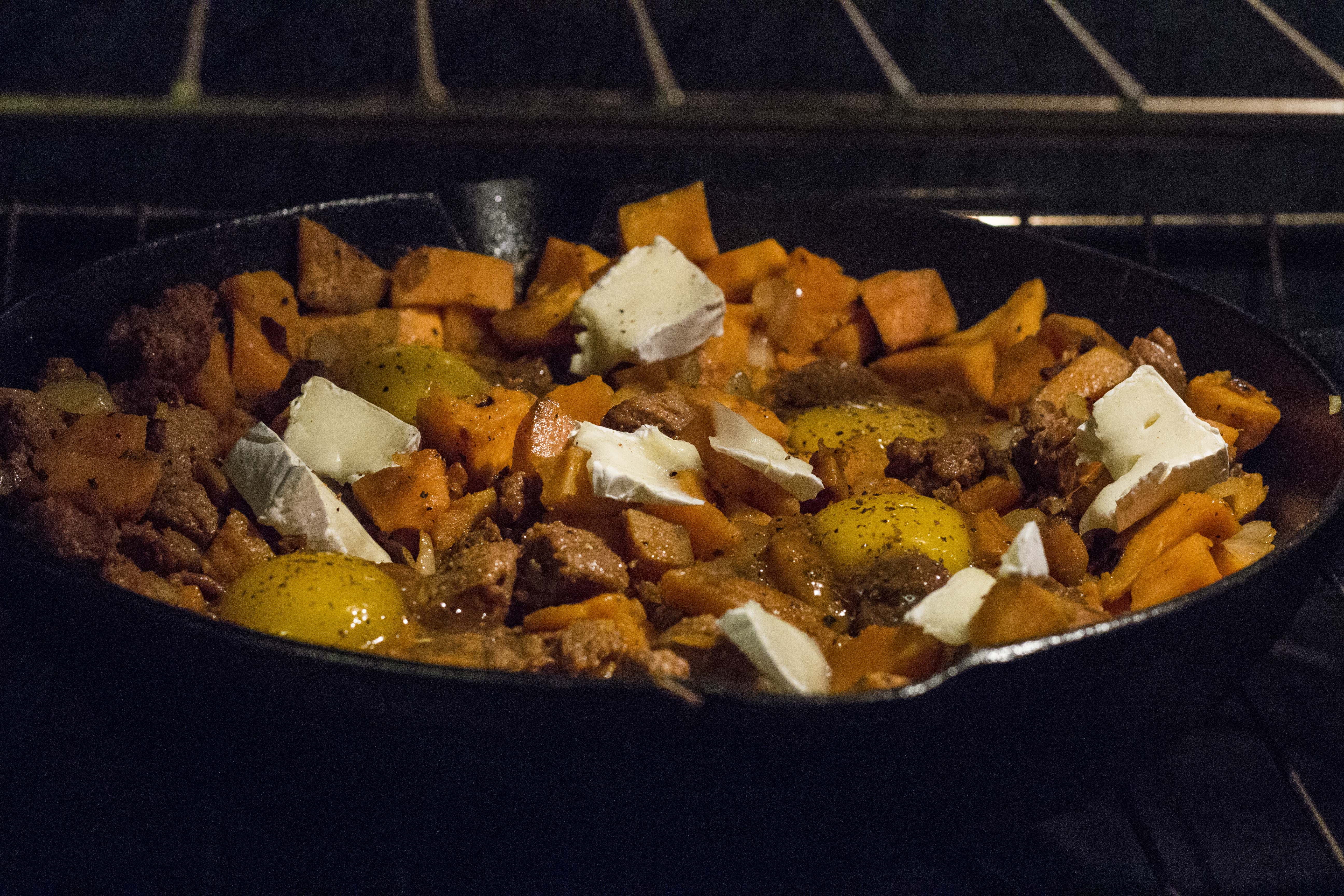 Chorizo sweet potato hash recipe
