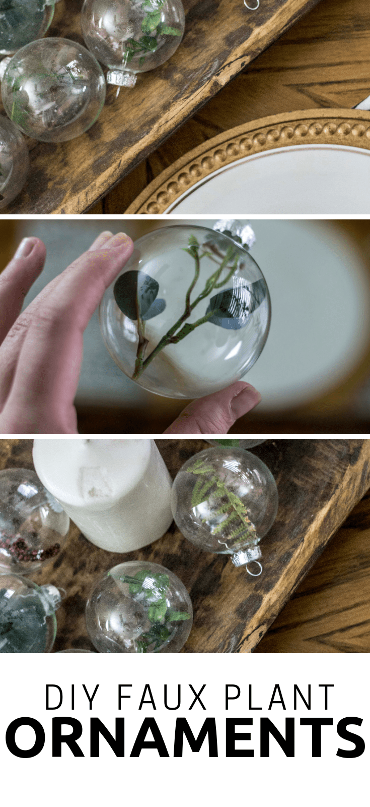 Recycle leftover greenery with these DIY ornaments
