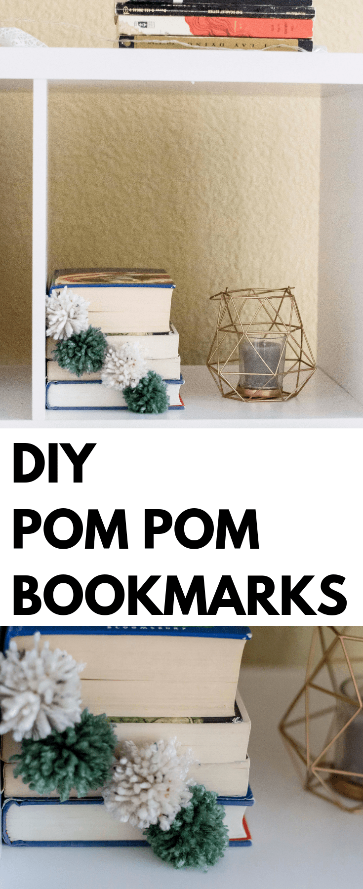 DIY: Pom Pom Bookmarks