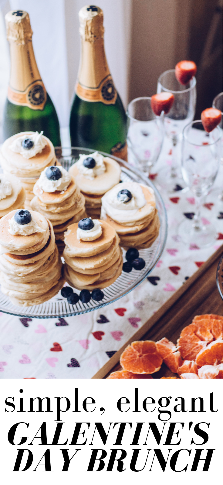 How to throw a simple, elegant Galentine's Day brunch